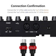 MIDI Cable, 2-Pack 6-Feet Male to Male 5-Pin MIDI Cable Compatible with MIDI …