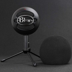 Blue Snowball Pop Filter Windscreen Professional Snowball iCE Mic Foam Wind …