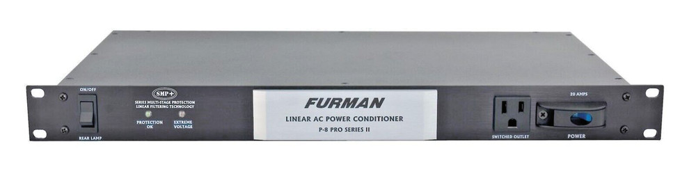 Furman P 8 Pro Series II 8-outlet Rack-Mount Linear 20 Amp Power Conditioner