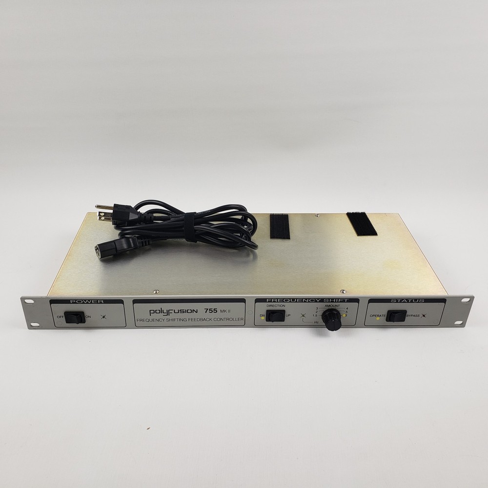 FOR PARTS Polyfusion 755 MK II Frequency Shifting Feedback Controller VTG Rack