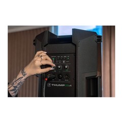 Mackie Thump12A 1300W 12-Inch Powered Loudspeaker (2) with Mic System Bundle