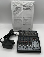 Behringer Xenyx 802 Mixing Console 8-Input 2-Bus Mixer Mic Preamp -New