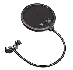 Bluecoil Audio Pop Filter Pop Screen for Broadcasting and Recording Microphone