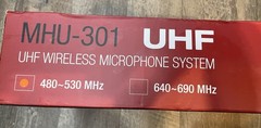 BLASTKING MHU-301 UHF Microphone System 480-530 MHz