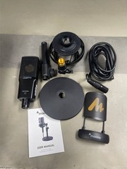 MAONO XLR Condenser Microphone with 34mm Large Diaphragm, Professional Cardioid