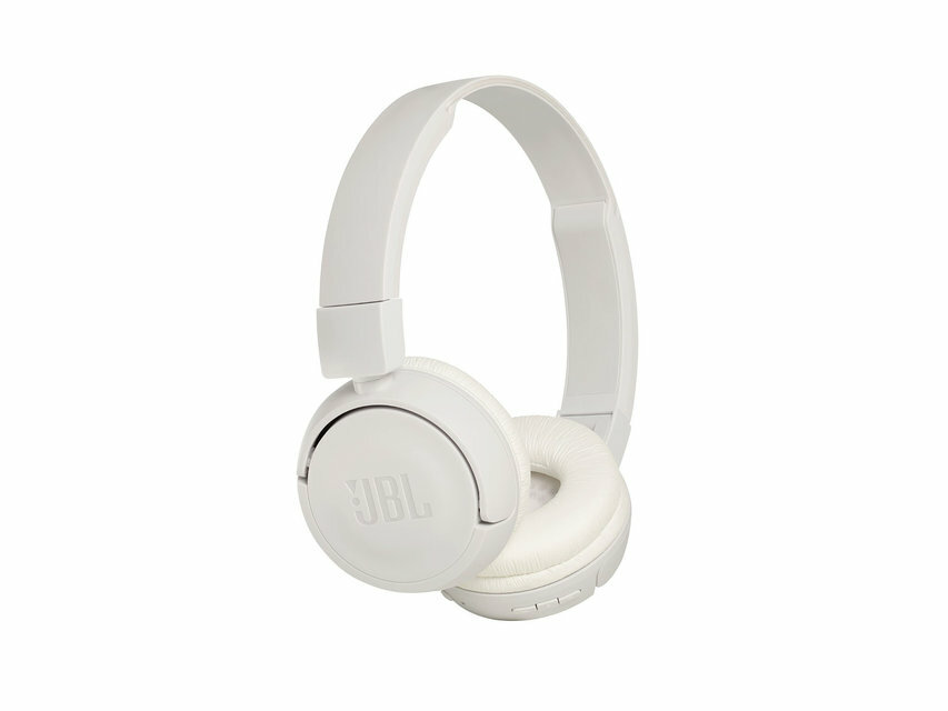 Genuine JBL Harman (T460BT) Pure Bass Bluetooth White Headband Headphones