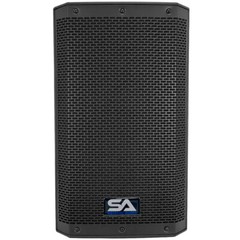 Pair of Powered 10″ 700 Watt PA DJ Speakers Bluetooth, DSP, Mixer & Class D Amp