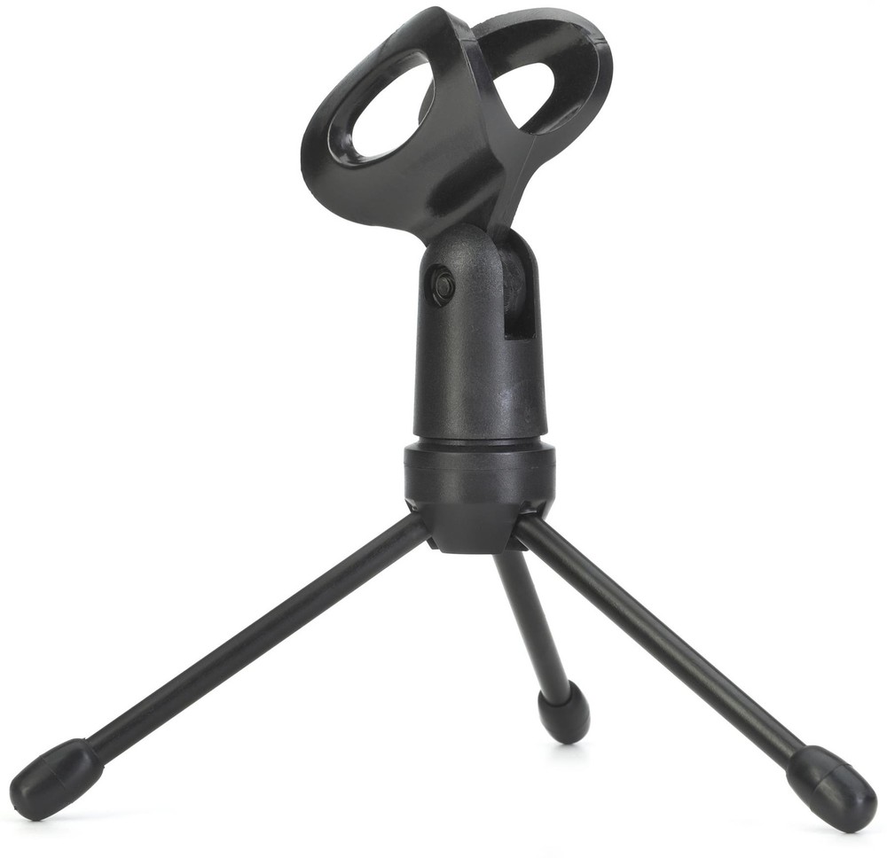 Gator Frameworks Mini Tripod Desktop Wired Mic Stand (3-pack) Bundle