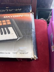 M-Audio Oxygen 61-Key USB Midi Controller Keyboard with 8 Pads