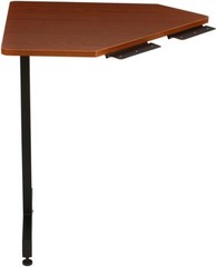On-Stage Stands WSC7500 Workstation Corner Accessory – Rosewood