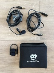 Power DeWise Lavalier Lapel Microphone W/ Clip – Smartphone Camera PC or Laptop