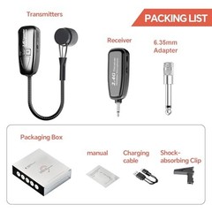 Wireless Saxophone Microphone