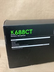 Fifine K688CT AmpliTank Dynamic USB XLR Microphone Kit with BoomArm