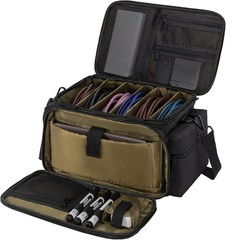 Cable File Bag DJ Gig Bag Cord Organizer Case with Detachable Dividers for La…