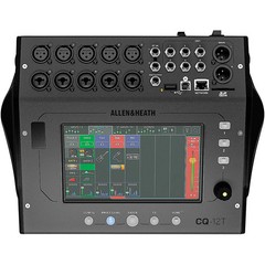 Allen & Heath CQ12T Digital Mixer w7″ Touchscreen and Bluetooth Connectivity