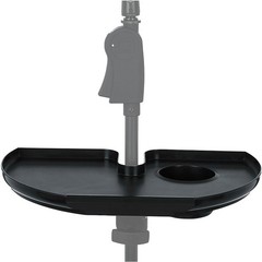 Gator GFW-MICACCTRAY Extra Large Microphone Stand Accessory Tray w Drink Holder