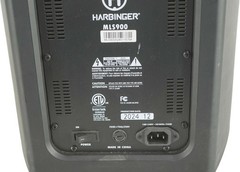 Harbinger MLS900 Active Personal Line Array PA System Black – SUB ONLY – ISSUE