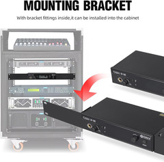 PRO ST-102 UHF Stereo Wireless in Ear Monitor System,Wireless IEM with Bodypacks