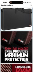 Gator Cases Control Series Universal Case for Extra-Large DJ Controllers