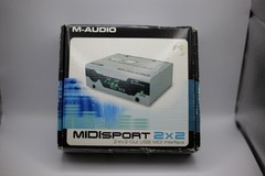 M-Audio MIDISPORT 2×2 2-In/2-Out USB MIDI Interface with Cables