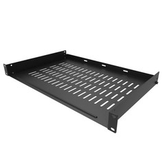 1U Vented Rack Shelf Universal Rack Tray No Lip for 19 Inches *SEE PICTURE’S*