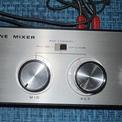 Vintage Sony Model MX-6S Stereo Microphone Mixer Band Japan Gently Used