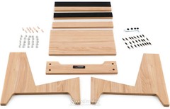 Gator Frameworks Elite Series Small Guitar Amp Stand – Natural Maple Matte