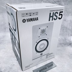 Yamaha HS5 W Powered Studio Monitor 70W Amplified ONE PIECE Speaker WHITE Japan