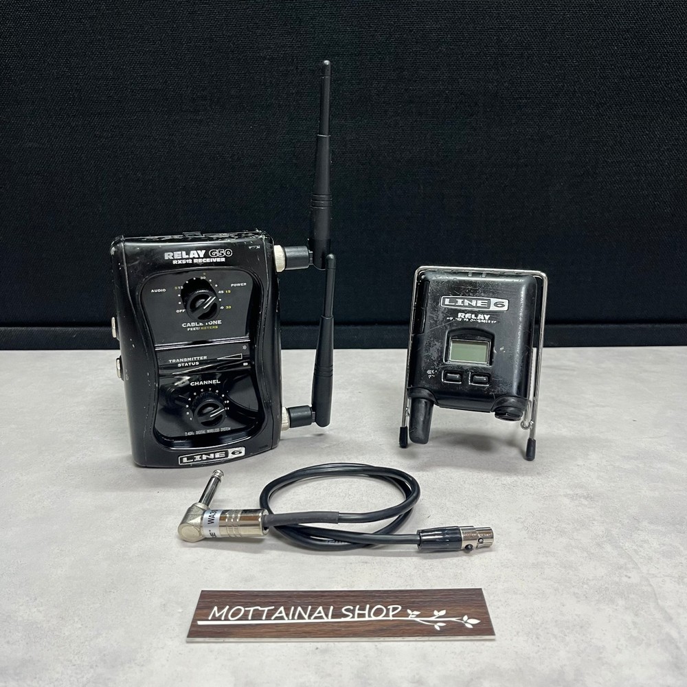 Line 6 Relay G50 Digital Guitar Wireless System TBP12 Bodypack Transmitter Good!