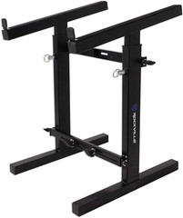 RXS20 Portable Mixer Stand 300 Lbs Capacity, Adjustable Height 24-36In, Adjustab