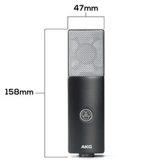 AKG C104 Professional Large Diaphragm Cardioid Condenser Microphone – XLR Studio