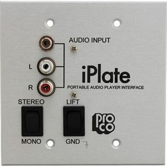 ProCo iPlate Portable Audio Player Wall-Mount Interface Ships FREE to US Zips