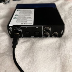 PreSonus AudioBox USB Audio/MIDI Interface Desktop 2 Mic XLR Phantom MIDI I/O