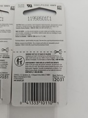 2 x 2016 Duracell Coin Cell Batteries – Lithium 3V