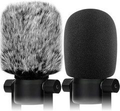 Windscreen Pop Filter Compatible with Rode Podmic, Mic cover for podmic