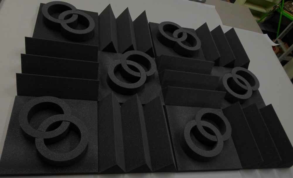Studio Acoustic Soundproofing Foam Tiles 48“ x 36“