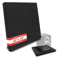 Pyle Pro Audio PA Speaker Platform Pad – 22.5’’ x 17.8’’ One Size, Black
