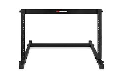 Angled 6U Rack Mount Stand For Studio Equipment Compact Sturdy Design