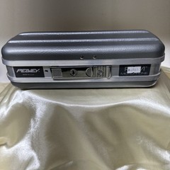 Vintage Peavey Microphone Hard Shell Protective Case Gray EUC