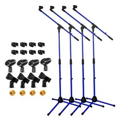5Core Tripod Mic Stand Adjustable Heavy Duty Floor Holder Microphone Boom Arm 4x