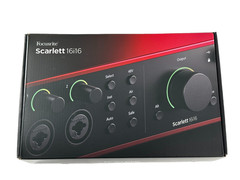 Focusrite Scarlett 16i16 USB-C Audio/MIDI Interface (4th Gen) – Open Box