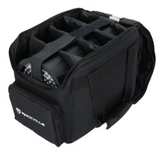 Rockville RLB25 Lighting Bag for (4) Par Lights SlimPAR 64 or RGBA + Controller