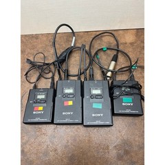 Pair Sony UWP URX-P2 UTX-B2 Wireless Mic Sets Tested Working
