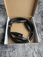 6ft 2 Pack XLR cable 6ft Male to Female Gold-Plated Connectors