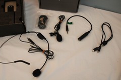 NEW Alvoxcon TG-210S Single UHF Wireless Headset Lavalier Microphone MIC