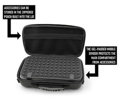 CM Mixer Case fits Yamaha Mg06X Mg06 Audio Interface, Black Carry Case Only