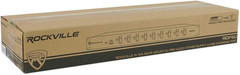 RDF9U 15A 1U Rack Mount Power Supply Strip, 9 Outlets with Switches, USB Chargin