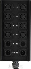 Pro Co SMA0804FBX-25 StageMaster 8×4 Stage Snake with XLR Returns – 25′