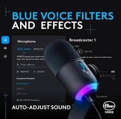 Logitech G Yeti GX Supercardioid Dynamic LIGHTSYNC RGB USB-C Gaming Microphone