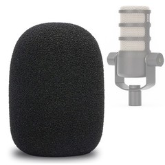 PodMic Pop Filter Foam Cover – Mic Windscreen Wind Cover Customized for Rode …
